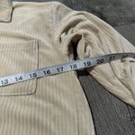 No Boundaries  medium light Yellow Women’s Button Up collared pocket corduroy Photo 4