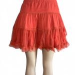 Kimchi Blue  Coral Tiered Mini Skirt Photo 1