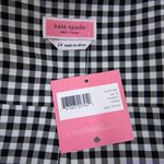 Kate Spade NWT Mini gingham sleeveless top , Black and white Photo 14