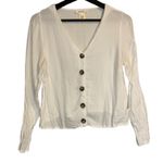 Others Follow White Button-Down Blouse Photo 0