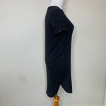 Soft Gray Curved Hem Sweater Dress XS Photo 3