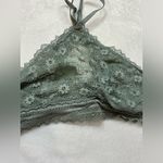 Victoria's Secret Victoria’s Secret Woman’s Lace Army Green Halter Top Bralette Size Medium Photo 1