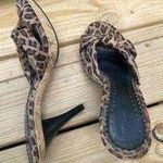 Fioni NWOT  Leopard Cork Heels Photo 7