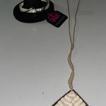 Paparazzi NWT  3 pc Bundle Mother of Pearl Iridescent Jewelry Set Photo 0