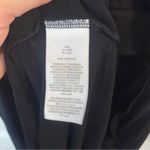 Boden USA Boden‎ Lola Jersey Dress Womens 8R Black Viscose Stretch Wrap Front Semi Fitted Photo 4