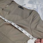 ZARA  NWT mini dress long sleeve with a slit size S Photo 12