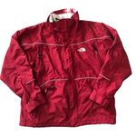 The North Face HyVent Ski Snow Board Jacket Sz. L Red Waterproof Full Zip Photo 0