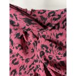 ALLSAINTS  Women’s 4 Rylie Roar Mini Skirt Animal Print Pink Ruched Zip NWD Photo 1