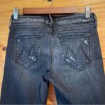 MOTHER Denim MOTHER Looker Ankle Fray Jeans in Crash And Burn 25 Photo 4