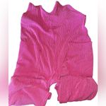 Fuschia Women's Jumpsuit. Size M Pink Size M Photo 4