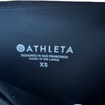 Athleta All Over Gleam Leather Legging Tights Photo 5