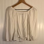 Abercrombie & Fitch White Button-Down Blouse Long Sleeve Women’s Size Small Photo 5