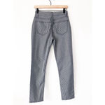 Joie  Aerindis Ankle Straight-Leg Jeans in Cadet Stripe Women's Size 26 Photo 1