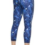 Reebok High-Rise Capri Legging in Medieval Blue Size XXXL NWT Photo 1