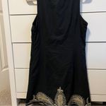 Free People Black & Gold Embellished Sparkly Dress Photo 2