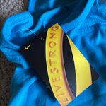 Nike NWT Blue and Yellow Women's Tank Top Small. Livestrong foundation Austin TX Photo 6