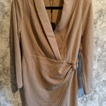 Tommy Hilfiger  Women's Blazer Buckle‎ Front Long Sleeve Tan Size 10 Dress NWT Photo 0