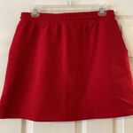 ZARA  Red Skirt perfect for Valentines Day size L brand new with two front pocket Photo 3