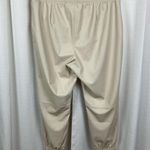 Calia Cream Faux Leather Jogger Pants Sz.XL Photo 10