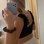 Surf Gypsy Black Crop Top Photo 3