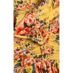 Forever 21 Yellow Floral Mini Dress  medium Photo 2