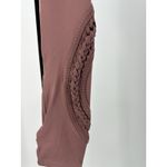 Free People Movement Leggings S Withered Rose Braided Hem Crop Activewear NWT Photo 1