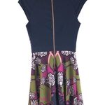 Ted Baker  London Daywin Tapestry Shirt Dress Navy Blue Pink Colorful 1 US 4 Photo 1