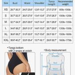 MANGOPOP Deep V Neck Long Sleeve Tops Bodysuit for Women Clothing Photo 4