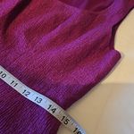 Black Halo  Square Neckline Textured Sheath Dress with Slit Women's size 8 Photo 14