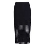 Alexander Wang T BY  Eyelet Jacquard Pencil Skirt Size Medium Photo 1