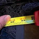 Night Studio New York Vintage Navy Blue Lace Top Gold Jewels In Front SZ 20 Photo 12