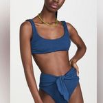 Veronica Beard BIKINI SET, Celeste Top size Small,Azoia Bottom Size X-Small,$306 Photo 0