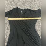 Fensace Black Short Sleeve Wrap Dress Womenโs Size XL NWT Photo 6