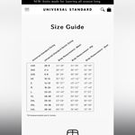 Universal Standard  Minimalist Stretch Cotton Chambray Shirt Sz S / 14-16 Photo 8