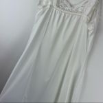 Vintage Union Made Wonder Maid Non Cling Slip Dress White Lace Nylon Sz 32 Small Photo 6
