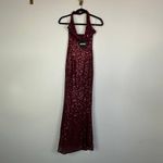 Babyboo NEW Odette Maxi Dress In Wine Cocktail Mermaid Gown Size Small Photo 2