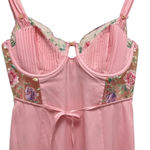 For Love & Lemons  Pastel Rose Dress Slip Romantic Pink Cottagecore Size XL Photo 7