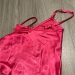 Elegant Pink Satin Women's Top Photo 1