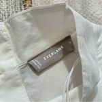 Everlane The Wing-Shoulder White Mockneck Long Puff Sleeve Pullover Top Size 14 Photo 9