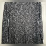Abercrombie & Fitch Size Small Black Dress Mini Long Sleeve Heathered Photo 6