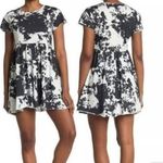 Abound NWT  by Nordstrom Black & White Short Sleeve Casual Shirt Dress - S Photo 7