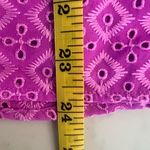 Lilly Pulitzer New Calynn Eyelet Fuchsia Shirt Size 2 $148 Photo 4