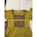 Anthropologie Women’s A’reve Sweater Dress Chiffon Ruffle Long Sleeve Medium M Photo 4