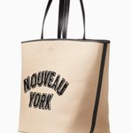 Kate Spade Limited Edition π₯ Authentic L.edition cotton twill leather tote Photo 1