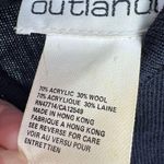 Outlander wool blend black beaded mock neck sweater dress vintage party cocktail Size M Photo 10