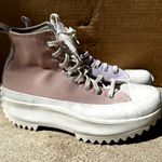 Converse Run Star Hike Hi Sneaker Tri-Panel Pastel Pink Clay M9.5 W11 NWOT Photo 2