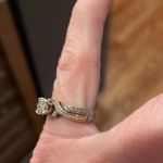 Kay Jewelers Multi diamond halo promise ring Photo 3