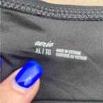 Aerie NWT plain black XL bikini bathing suit bottom Photo 2