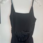 Habitual Black Cut out Back Cropped Jumpsuit Photo 4