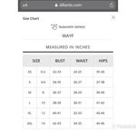 WAYF  Red Floral Print Chiffon Midi‎ Dress Ruffle Off The Shoulder Size Small New Photo 12